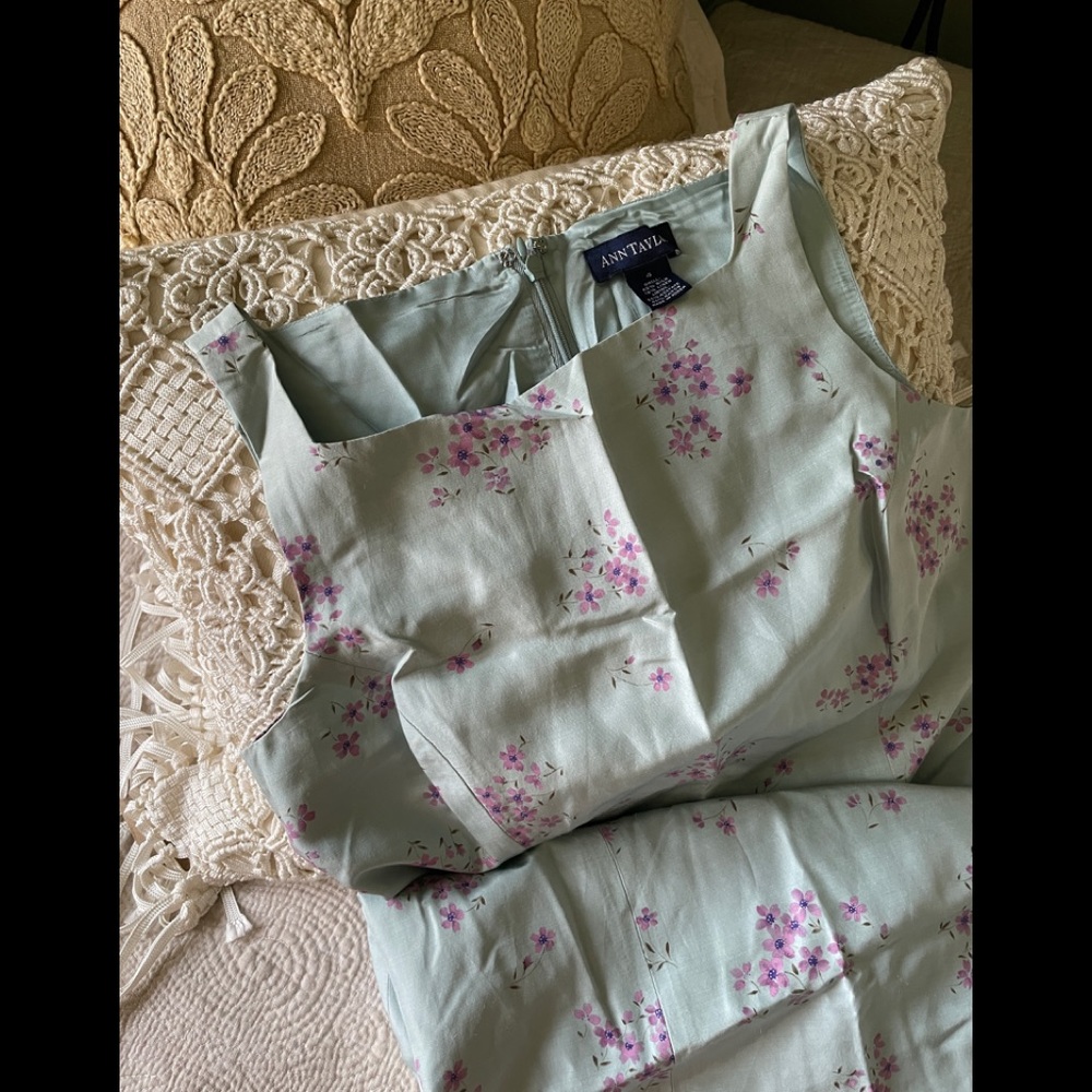 Ann Taylor silk linen dress